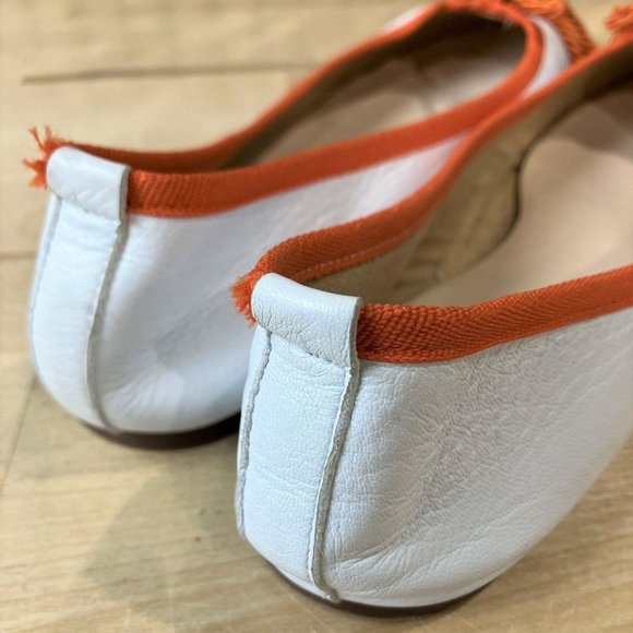 Ballerette COLONNA Leather Multicolor Toe Cap Ballet Flats - EU 37 / US 6.5 - Picture 5 of 13